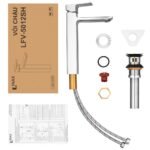 Vòi lavabo INAX LFV-5012SH (LFV5012SH) nóng lạnh - Ảnh 4