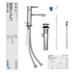 Vòi lavabo INAX LFV-7102S (LFV7102S) nóng lạnh - Ảnh 3