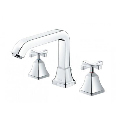 Vòi lavabo INAX LFV-8100B (LFV8100B) nóng lạnh (vòi chậu 3 lỗ)