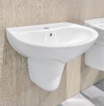 Chậu rửa mặt lavabo TOTO LHT240CS#W treo tường chân lửng - Ảnh 4