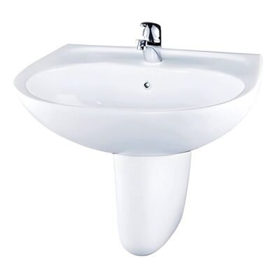 Chậu rửa mặt lavabo TOTO LHT236CS#W treo tường chân lửng