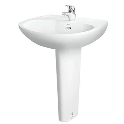 Chậu rửa mặt lavabo TOTO LPT239CR#W treo tường chân dài