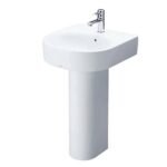 Chậu rửa mặt lavabo TOTO LPT766C#XW treo tường chân dài