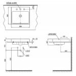 Chậu rửa mặt lavabo TOTO LT1615K#XW đặt bàn (3 lỗ) - Ảnh 2