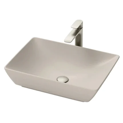 Chậu rửa mặt lavabo TOTO LT1735#MBE đặt bàn, màu be mờ