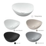 Chậu rửa mặt lavabo TOTO LT4704G19#MW đặt bàn - Ảnh 4