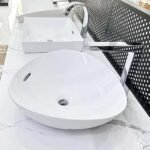 Chậu rửa mặt lavabo TOTO LT4704G19#XW đặt bàn - Ảnh 3