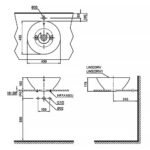 Chậu rửa mặt lavabo TOTO LT523S#XW đặt bàn - Ảnh 5
