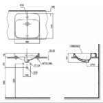 Chậu rửa mặt lavabo TOTO LT5615C#XW đặt bàn - Ảnh 6