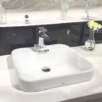 Chậu rửa mặt lavabo TOTO LT5615C#XW đặt bàn - Ảnh 5