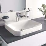 Chậu rửa mặt lavabo TOTO LT5615C#XW đặt bàn - Ảnh 4