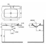 Chậu rửa mặt lavabo TOTO LT5716#XW đặt bàn - Ảnh 6
