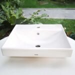 Chậu rửa mặt lavabo TOTO LT710CSR#XW đặt bàn - Ảnh 4