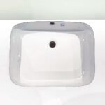 Chậu rửa mặt lavabo TOTO LT765#XW âm bàn - Ảnh 2