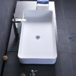 Chậu rửa mặt lavabo TOTO LT953#3W đặt bàn - Ảnh 3
