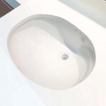 Chậu rửa mặt lavabo TOTO LW1505V#XW/ TL516GV âm bàn, kèm giá đỡ TL516GV - Ảnh 2