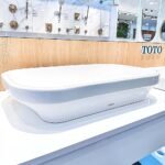 Chậu rửa mặt lavabo TOTO LW630JW/ F#W đặt bàn - Ảnh 3