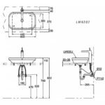 Chậu rửa mặt lavabo TOTO LW630JW/ F#W đặt bàn - Ảnh 4