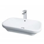 Chậu rửa mặt lavabo TOTO LW630JW/ F#W đặt bàn
