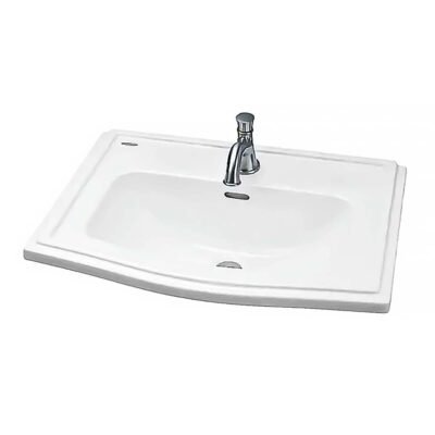 Chậu rửa mặt lavabo TOTO LW781CJ#W dương vành
