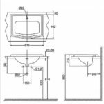 Chậu rửa mặt lavabo TOTO LW781CJ#W dương vành - Ảnh 2