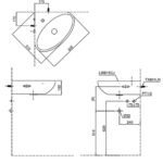 Chậu rửa mặt lavabo TOTO LW815CJW/ F#W treo tường - Ảnh 5