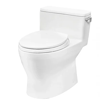 Bồn cầu TOTO MS188VKT2#XW/ T53P100VR 1 khối, nắp êm TC393VS