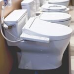 Bồn cầu TOTO MS188VKW16#XW/ T53P100VR 1 khối, nắp điện tử TCF23410AAA, xả gạt - Ảnh 3