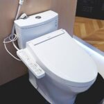 Bồn cầu TOTO MS188VKW16#XW/ T53P100VR 1 khối, nắp điện tử TCF23410AAA, xả gạt - Ảnh 4