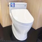 Bồn cầu TOTO MS188VKW23#XW/ T53P100VR 1 khối, nắp điện tử TCF47360GAA, xả gạt - Ảnh 2