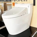 Bồn cầu TOTO MS625CDW17#XW 1 khối, nắp điện tử TCF23460AAA - Ảnh 3