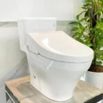 Bồn cầu TOTO MS857CDW15#XW 1 khối, nắp điện tử TCF24460AAA - Ảnh 2