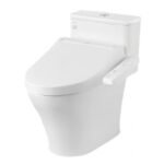 Bồn cầu TOTO MS857CDW17#XW 1 khối, nắp điện tử TCF23460AAA