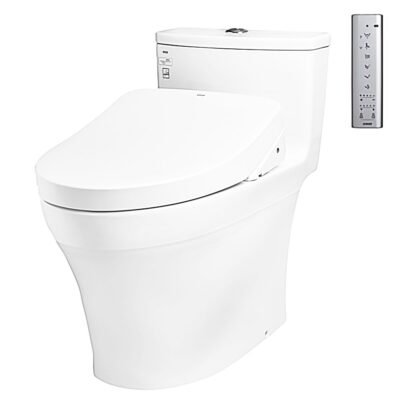 Bồn cầu TOTO MS885CDW12#XW 1 khối (Giấu dây) nắp điện tử TCF4911EZ