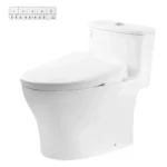 Bồn cầu TOTO MS885CDW23#XW 1 khối (Giấu dây), nắp điện tử TCF47360GAA