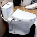 Bồn cầu TOTO MS885DE4#XW 1 khối, nắp rửa cơ TCW1211A - Ảnh 3