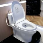 Bồn cầu TOTO MS885DE4#XW 1 khối, nắp rửa cơ TCW1211A - Ảnh 4