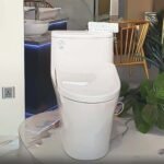 Bồn cầu TOTO MS887CRW23#XW 1 khối (Giấu dây), nắp điện tử TCF47360GAA, xả gạt - Ảnh 4