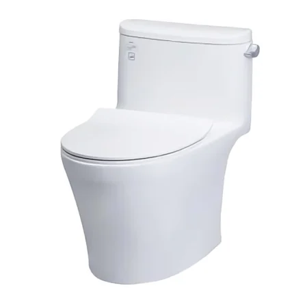 Bồn cầu TOTO MS887RT8#XW 1 khối, nắp êm TC600VS, xả gạt