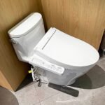 Bồn cầu TOTO MS887CRW17#XW 1 khối (Giấu dây), nắp điện tử TCF23460AAA, xả gạt - Ảnh 4