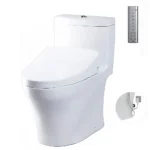 Bồn cầu TOTO MS889DRW11#XW 1 khối, nắp điện tử TCF4911Z