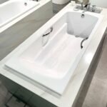 Bồn tắm TOTO PAY1735VC#W/ TVBF411 đặt sàn kèm ống thải TVBF411 - Ảnh 3