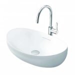 Chậu rửa mặt lavabo TOTO PJS01WE#GW đá, đặt bàn
