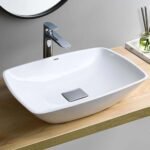 Chậu rửa mặt lavabo TOTO PJS02WE#GW đá, đặt bàn - Ảnh 2