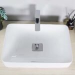 Chậu rửa mặt lavabo TOTO PJS03WE#GW đá, đặt bàn - Ảnh 4