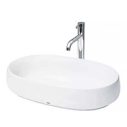 Chậu rửa mặt lavabo TOTO PJS05WE#GW đá, đặt bàn