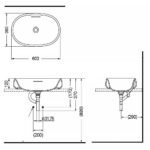 Chậu rửa mặt lavabo TOTO PJS05WE#GW đá, đặt bàn - Ảnh 5