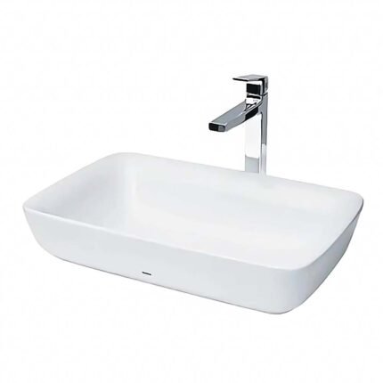 Chậu rửa mặt lavabo TOTO PJS06WE#MW đá, đặt bàn