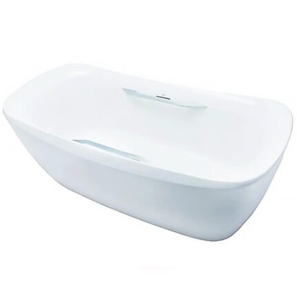 Bồn tắm TOTO PJY1734PWEN#GW đá cẩm thạch đặt sàn, kèm ống thải TVBF412