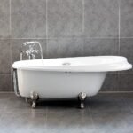 Bồn tắm TOTO PPY1610PTE#P/ TVBF412 đặt sàn ngọc trai kèm ống thải TVBF412 - Ảnh 6